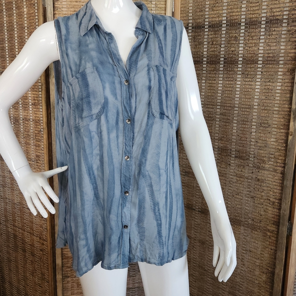 Rock & Republic Sleeveless Top, Sz XL